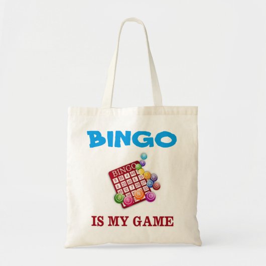 BINGO IS MIJN SPEL TOTE BAG (Voorkant)