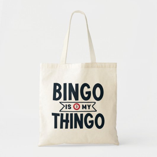 Bingo is mijn tingo tote bag (Voorkant)