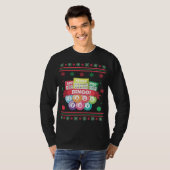 Bingo Jackpot Ugly KerstSweater T-shirt (Voorkant volledig)