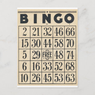 Bingo Kaart