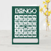 bingo kaart (Gele Bloem)