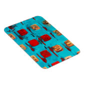 BINGO-kaart Abstract indrukwekkend Magneet (Rechterzijde)