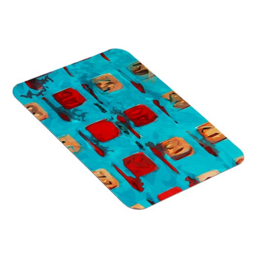 BINGO-kaart Abstract indrukwekkend Magneet (Rechterzijde)