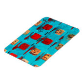 BINGO-kaart Abstract indrukwekkend Magneet (Linkerzijde)