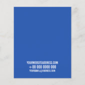 Bingo Kaart, Bingo Night Adverteren Flyer (Achterkant)