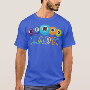 Bingo Kaart Game Grandma Bingo Player Bingo Kaarte T-shirt