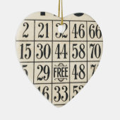  Bingo Kaart Keramisch Ornament (Rechts)