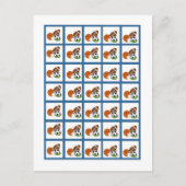 Bingo Kaart Markers All-star Blauw (Voorkant)