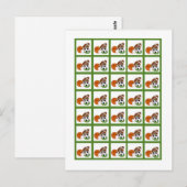 Bingo Kaart Markers All-star Groen (Voorkant / Achterkant)