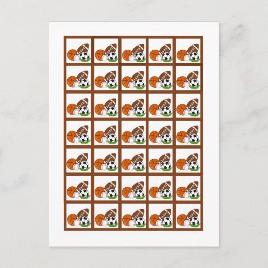 Bingo Kaart Markers All-star Rood (Voorkant)