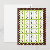 Bingo Kaart Markers Green Mod Mom Polka Dots (Voorkant / Achterkant)