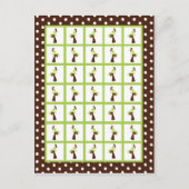 Bingo Kaart Markers Green Mod Mom Polka Dots (Voorkant)