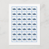 Bingo Kaart Markers Leap Frog Turtle Bee Dragonfly (Voorkant)