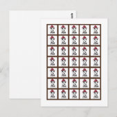 Bingo Kaart Markers Nojo brandweerauto (Voorkant / Achterkant)