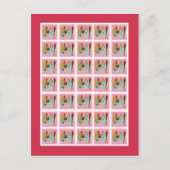 Bingo Kaart Markers Roze Hawaiian Luau Tropical (Voorkant)