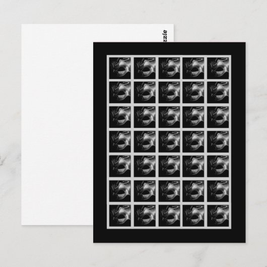 Bingo Kaart Markers Sweet 16 Silver Black (Voorkant / Achterkant)