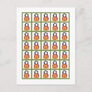 Bingo Kaart Markers Sweet Safari