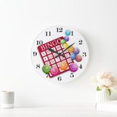 BINGO-Kaart met BINGO Balls Grote Klok (Huis)