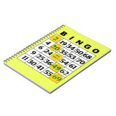 BINGO-kaart Notitieboek (Linkerzijde)