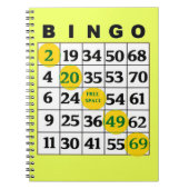 BINGO-kaart Notitieboek (Voorkant)