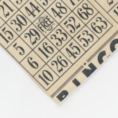  Bingo Kaart Patroon Fleece Deken (Hoek)