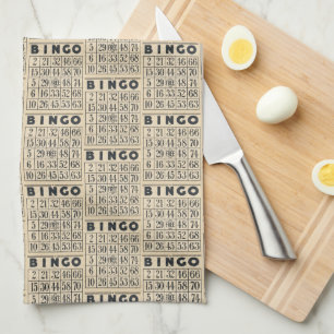  Bingo Kaart Patroon Theedoek