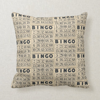 Bingo Kaart Pattern Pillow Kussen