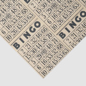  Bingo Kaart Weefpapier Tissuepapier (Detail)