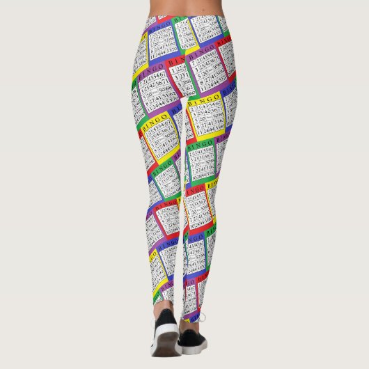 BINGO-kaarten Leggings (Achterkant)