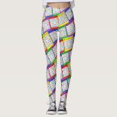 BINGO-kaarten Leggings (Voorkant)