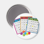 Bingo Kaarten Magneet (Voorkant / Achterkant)