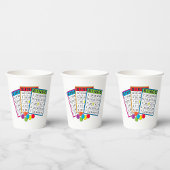 Bingo Kaarten Papieren Bekers