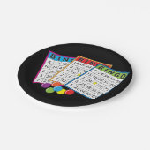 Bingo Kaarten Papieren Borden Bordje (Gekanteld)