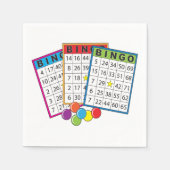Bingo Kaarten Servet (Voorkant)