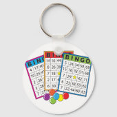 Bingo Kaarten Sleutelhanger (Voorkant)