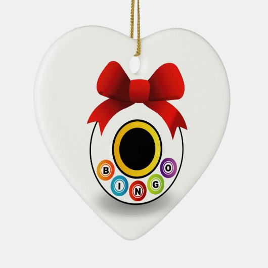 Bingo Keramisch Ornament (Rechts)