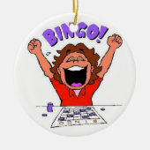 Bingo Keramisch Ornament (Voorkant)