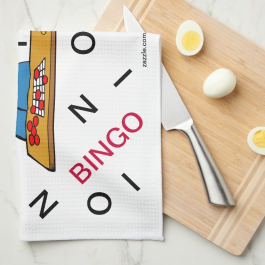 Bingo Kitchen Towel Theedoek (Quarter Fold)