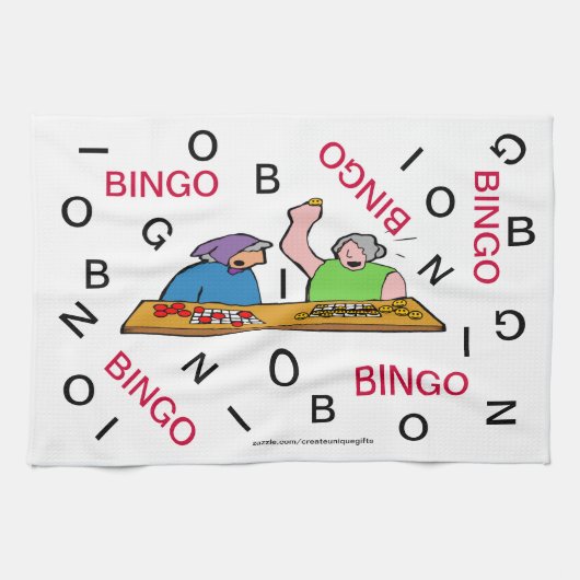 Bingo Kitchen Towel Theedoek (Horizontaal)