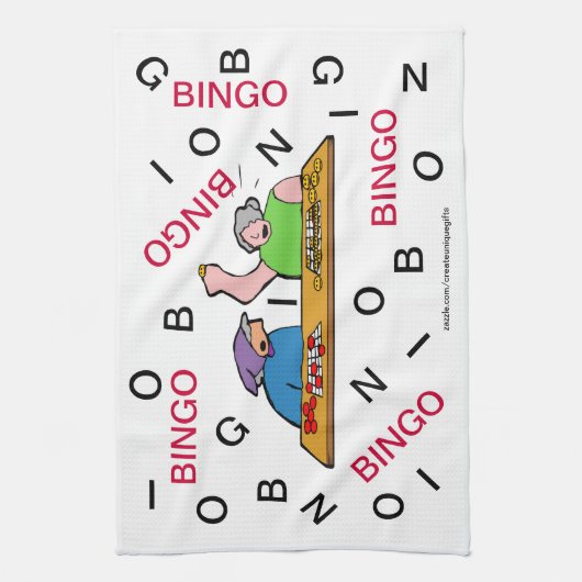 Bingo Kitchen Towel Theedoek (Verticaal)