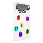 BINGO-klembord — kleurig Mini Klembord (Schuin)