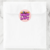 BINGO LADY RONDE STICKER (Tas)