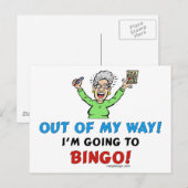 Bingo Lovers Briefkaart (Voorkant / Achterkant)