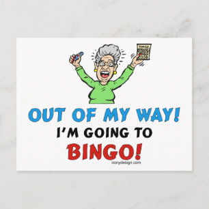 Bingo Lovers Briefkaart