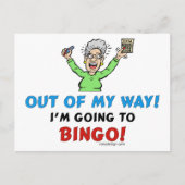 Bingo Lovers Briefkaart (Voorkant)