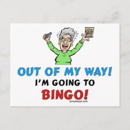 Bingo Lovers Briefkaart