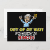 Bingo Lovers Briefkaart (Voorkant / Achterkant)