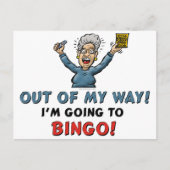 Bingo Lovers Briefkaart (Voorkant)