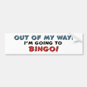 Bingo Lovers Bumpersticker (Voorkant)