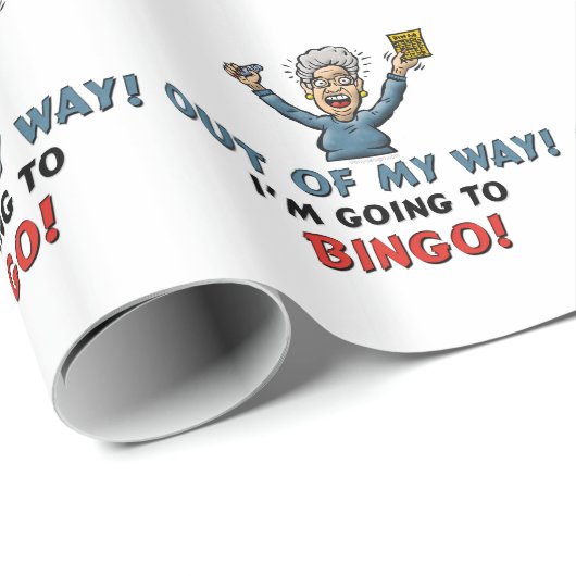 Bingo Lovers Cadeaupapier (Rol Hoek)